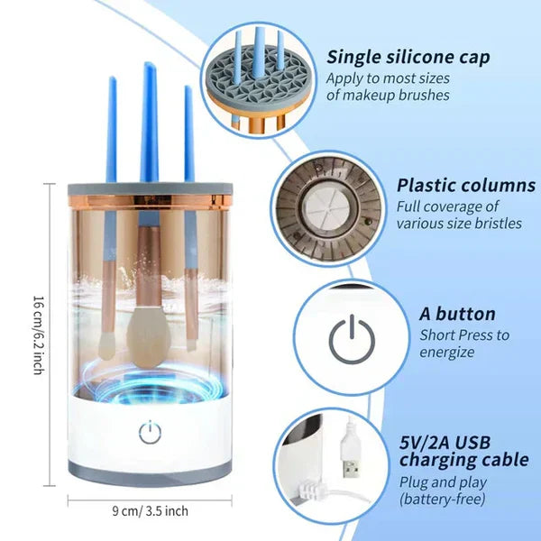 ᴠᴇʟᴏʀᴀ ʟɪᴠɪɴɢ ™ Makeup Brush Cleaner – منظف فرش المكياج
