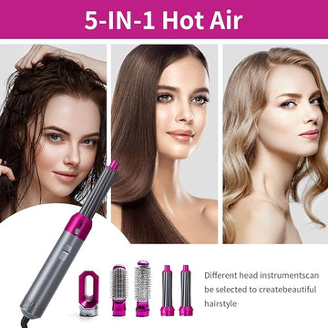 ᴠᴇʟᴏʀᴀ ʟɪᴠɪɴɢ ™ Hot Hair Brush 5 in 1 – فرشاة الشعر الساخنة 5 في 1