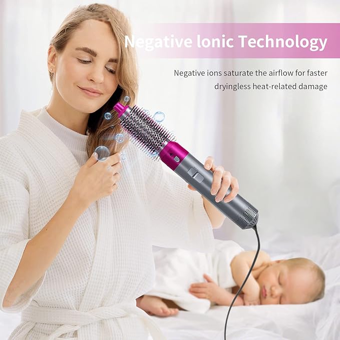 ᴠᴇʟᴏʀᴀ ʟɪᴠɪɴɢ ™ Hot Hair Brush 5 in 1 – فرشاة الشعر الساخنة 5 في 1