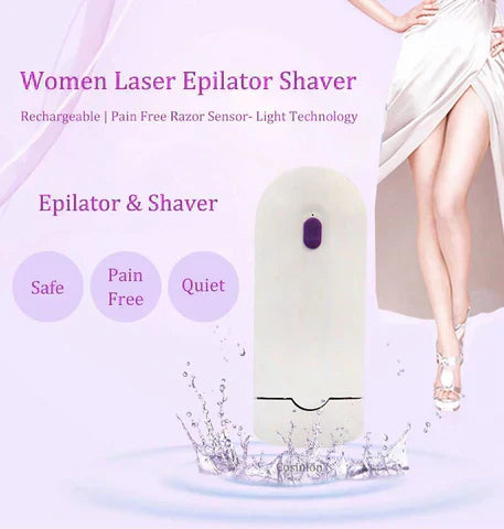 ᴠᴇʟᴏʀᴀ ʟɪᴠɪɴɢ ™Purple Epilator – آلة إزالة الشعر البنفسجية