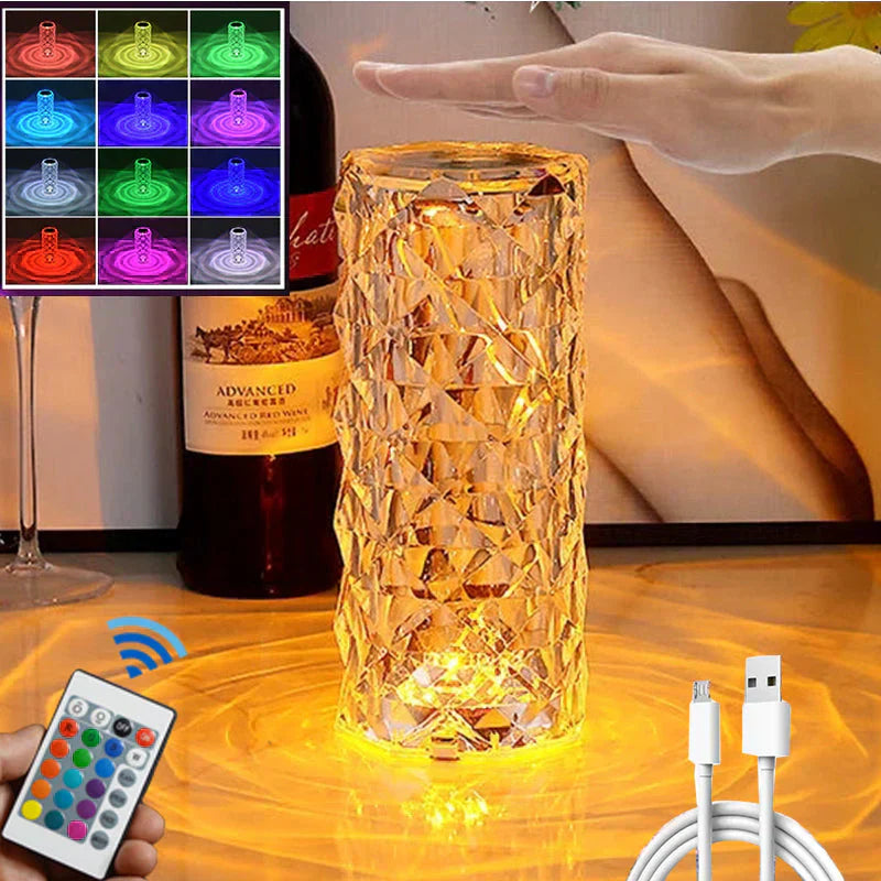 ᴠᴇʟᴏʀᴀ ʟɪᴠɪɴɢ™LED Crystal Table Lamp